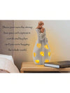 Mother's Day Delight: Flickering Tealight Candle Holder Statue for Mom