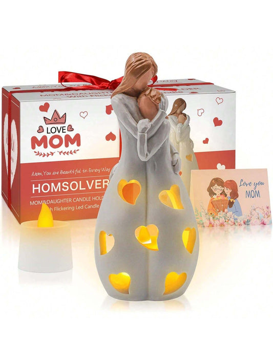 This Flickering Tealight <a href="https://canaryhouze.com/collections/candle" target="_blank" rel="noopener">Candle</a> Holder Statue is the perfect gift for Mom on Mother's Day. Its delicate design and flickering light will bring warmth and comfort to any home, making it a thoughtful and meaningful present for any mother. Show your appreciation and love with this beautiful gift.