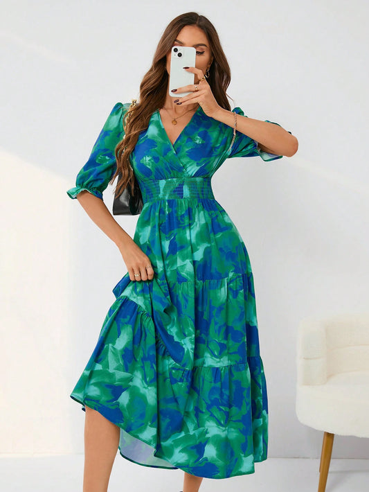 Elevate your style with Floral Elegance, a chic and feminine off-shoulder <a href="https://canaryhouze.com/collections/women-dresses" target="_blank" rel="noopener">dress</a>. The 3D flower decorated waist adds a touch of elegance and dimension, while the hollow out design adds a hint of allure. Perfect for any occasion, this dress will make you stand out with its unique and delicate floral details.