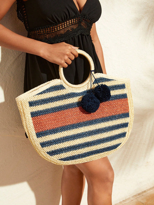 The Summer Striped <a href="https://canaryhouze.com/collections/canvas-tote-bags" target="_blank" rel="noopener">Tote Bag</a> is the ultimate beach travel companion. With its stylish striped design, this tote is not only fashionable but also functional. Made with durable materials, it can hold all your beach essentials while keeping them organized and easily accessible. Say goodbye to bulky beach bags and hello to convenience and style with this perfect tote.