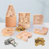 Exquisite Wooden Transparent Alphabet Piggy Bank: The Ultimate Gift for Babies and Couples