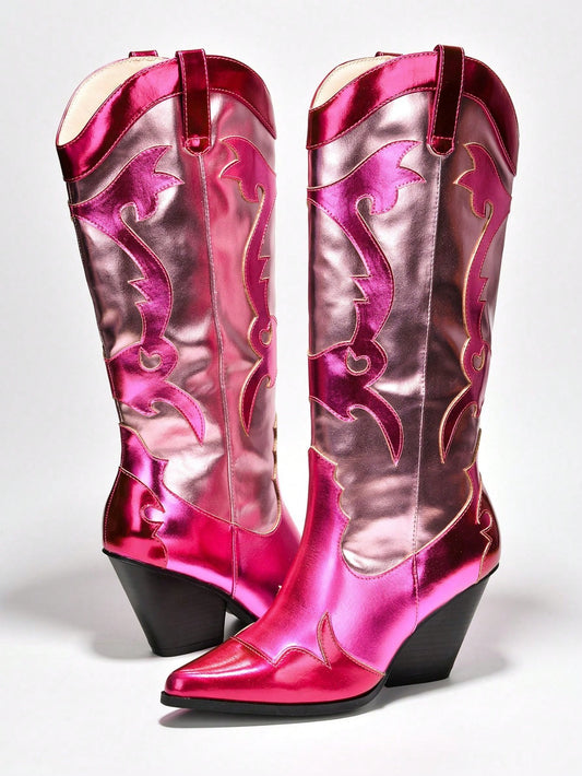 Multicolor Pointy Toe Cowboy Boots: Add a Pop of Color to Your Western Style