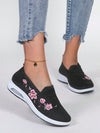 Spring Dream: Women's Mesh Embroidered Sneakers with Air Cushion