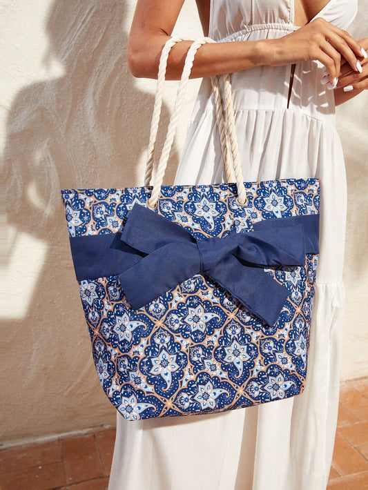 Summer Style Essential: Colorful Tote Bag