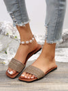 Glamorous Rhinestone Slipper Sandals: The Perfect Anti-Slip Summer Beach Footwear