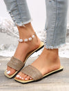 Glamorous Rhinestone Slipper Sandals: The Perfect Anti-Slip Summer Beach Footwear