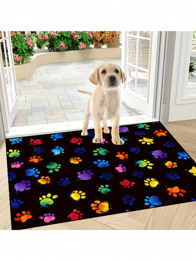 Elevate the style and cleanliness of your home with our Vibrant Paw Pattern Door Mat. Designed with a scientific approach, this mat boasts a unique combination of vibrant colors and durable materials. Keep your floors clean and add a touch of elegance to your entryway.