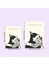 Adorable Cat Love Canvas Painting for Home Wall Decor