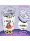 Mom Tumbler: Funny Bear Bottle for Mother's Day & Christmas - Best 20oz Cup with Lid