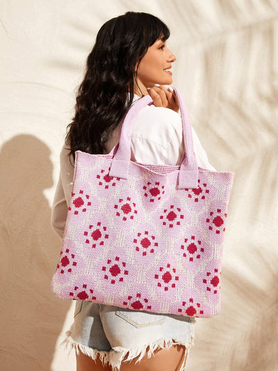 Introducing the Floral Delight <a href="https://canaryhouze.com/collections/canvas-tote-bags" target="_blank" rel="noopener">handbag</a>, the ultimate accessory for your summer beach adventures. Its vibrant, floral design will turn heads while its spacious interior and sturdy construction make it perfect for carrying all your essentials. Stay stylish and organized with Floral Delight.
