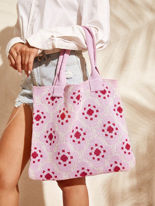 Floral Delight: The Ultimate Summer Beach Handbag for Women