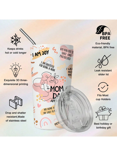 Mama's Personalized Stainless Steel Tumbler: A Perfect Gift for New Mom