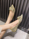 Women's Elegant French Style Chunky Heel Dress Shoes: 2023 Summer New Arrival