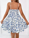 Frenchy Flair Floral Summer Dress with Lace Trim - Perfect for Weddings and More!