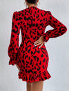 Heartfelt Style: Women's Full Heart Print Dress