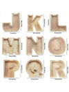 Exquisite Wooden Transparent Alphabet Piggy Bank: The Ultimate Gift for Babies and Couples