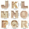 Exquisite Wooden Transparent Alphabet Piggy Bank: The Ultimate Gift for Babies and Couples