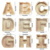 Exquisite Wooden Transparent Alphabet Piggy Bank: The Ultimate Gift for Babies and Couples