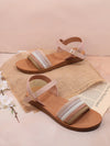 Chic and Comfy: Women's Fashionable Flat Sandals for Summer