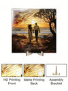 Exquisite Hot Air Balloon Acrylic Board Sign: Romantic Sailing Scenery Plate for Home & Office Decoration