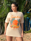 Summer Essentials: Oversized Boho T-Shirt for Beach Vacations