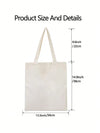 Chic Casual Tote Bag - Perfect Mother's Day Gift for Moms and Students at Every Level!
