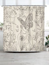 Expertly designed for your bathroom, our Exclusive Abstract Line Pattern <a href="https://canaryhouze.com/collections/shower-curtain" target="_blank" rel="noopener">Shower Curtain</a> features a stunning Face Butterfly and Female Figure design. Made with waterproof material, this curtain adds both style and functionality to your space. Plus, 12 hooks are included for easy installation. Elevate your bathroom decor today.