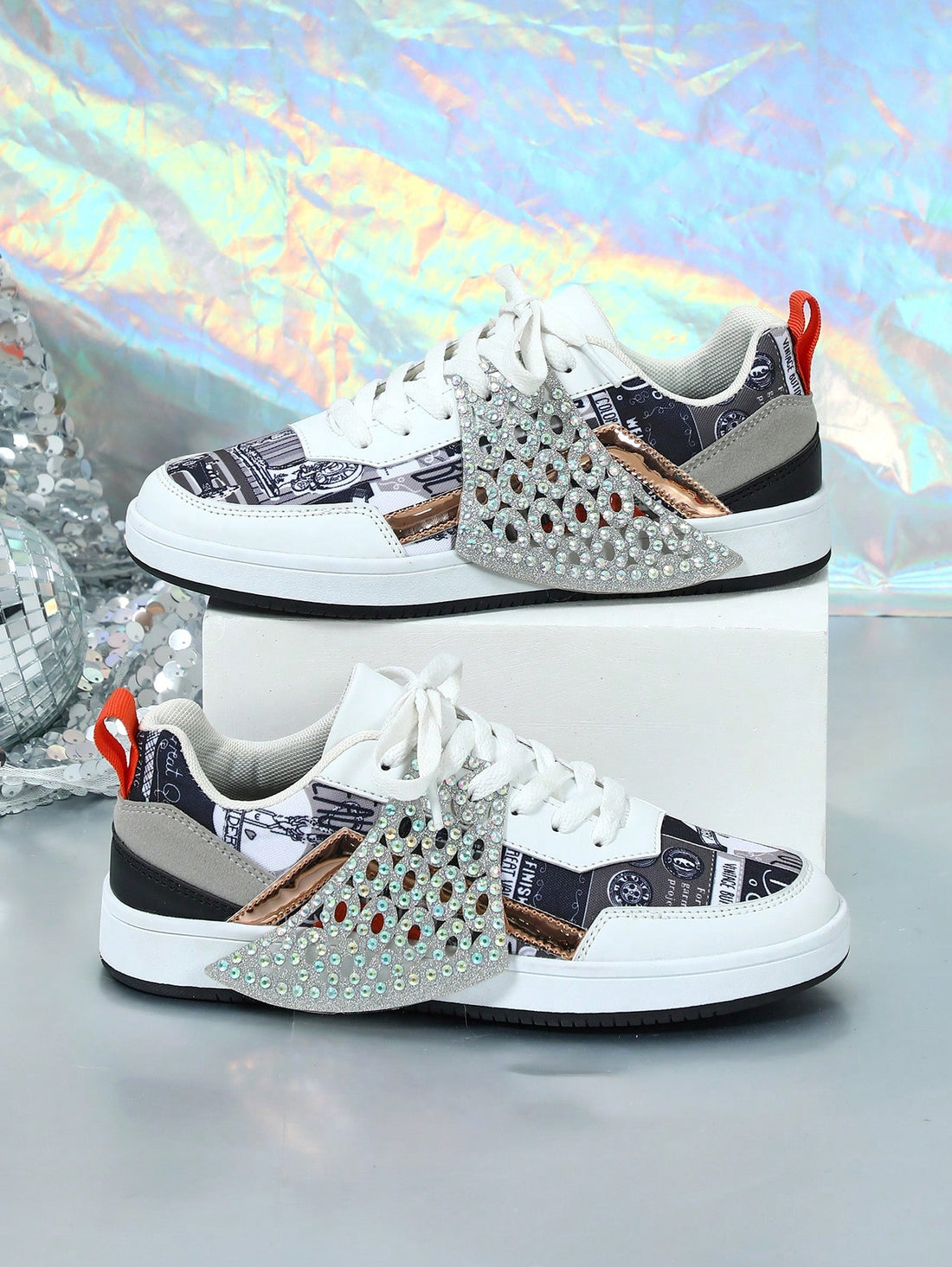 Effortlessly elevate your look with our Rainbow Patchwork <a href="https://canaryhouze.com/collections/women-canvas-shoes" target="_blank" rel="noopener">Sneakers</a>, the perfect blend of style and versatility. These stylish women's shoes feature a unique patchwork design, making them a standout choice for any occasion. With their comfortable fit and eye-catching design, these sneakers are a must-have addition to any wardrobe.