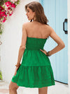 Sun-Kissed Dreams: Women's Strapless Holiday Summer Beach Dress