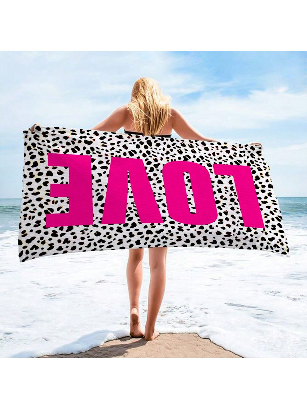 Experience ultimate comfort and convenience with our Ultra Fine Fiber Cow Pattern Love <a href="https://canaryhouze.com/collections/towels" target="_blank" rel="noopener">Beach Towel</a>. Its ultra-fine fibers and cow pattern design make it not only a stylish choice but also incredibly absorbent, perfect for all your outdoor adventures. Plus, its extra large size ensures maximum coverage and comfort. Take on any beach day with confidence and comfort.