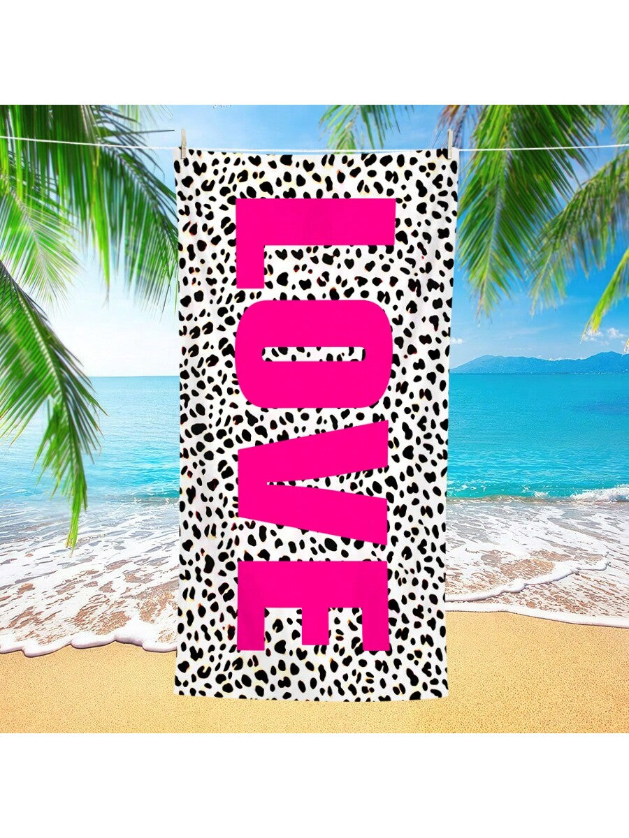 Experience ultimate comfort and convenience with our Ultra Fine Fiber Cow Pattern Love <a href="https://canaryhouze.com/collections/towels" target="_blank" rel="noopener">Beach Towel</a>. Its ultra-fine fibers and cow pattern design make it not only a stylish choice but also incredibly absorbent, perfect for all your outdoor adventures. Plus, its extra large size ensures maximum coverage and comfort. Take on any beach day with confidence and comfort.