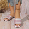 Stylish Embroidered Flat Slippers: Comfortable and Chic Outdoor Footwear