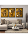 Romantic Love Heart Canvas Poster Set - Modern Abstract Wall Art for Home Decor