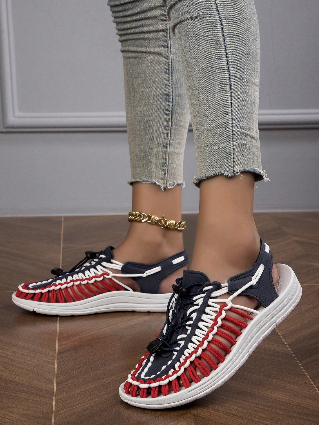 Experience ultimate comfort and style with our Beach Chic multi-color handwoven summer <a href="https://canaryhouze.com/collections/women-canvas-shoes" target="_blank" rel="noopener">sandals</a> for women. These sandals are perfect for any occasion on the beach or in town. Handwoven with quality materials, they offer a perfect fit and long-lasting durability. Elevate your summer fashion game with these chic and versatile sandals.