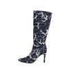 Step Up Your Style with Mofirdast Women's Fringed Pointed Toe Stiletto Boots - Perfect for Valentine's Day Gifts!