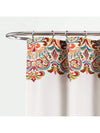 Bohemian Splash: Waterproof Shower Curtain for Chic Bathroom Decor - 180x180cm