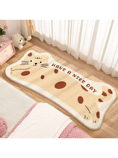 Cozy Cute Cartoon Cashmere Shaggy Rug for Girls: Bedrooms and Gaming Rooms