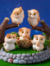 Decorate your space with this charming Whimsical Owl Mini Ornament. Crafted with intricate details, this adorable owl adds a touch of whimsy to any room. Made with durable materials, it's a long-lasting and delightful addition to your decor. Add it to your collection and enjoy its charm for years to come.
