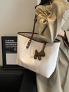 Chic & Stylish Color Block Tote: The Ultimate Women's Shoulder Bag