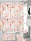 Floral Escape: Digital Printed Shower Curtain