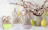 3-Piece Easter Bunny Wooden Sign Set: Charming Farmhouse Decor for Your Easter Party and Home