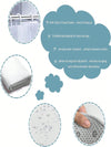 Complete Bathroom Makeover Set: Waterproof Shower Curtain, Toilet Covers, Bath Mats & More