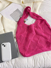 Chic and Stylish Knitted Single Shoulder Tote Bag for Women