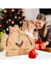 This customizable wooden cats family puzzle is the ideal personalized home decor and gift, suitable for any occasion. With its intricate design and customizable options, this puzzle is a unique and versatile addition to any home. Bring a touch of personality and creativity to your space with this one-of-a-kind piece.