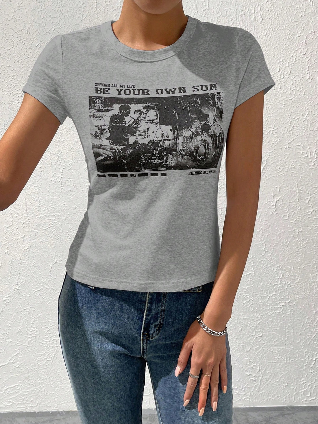 Experience the power of empowerment with our new Empowerment in Every Stitch Graphic Tee. Made with high-quality materials and designed to inspire, this tee is a must-have for those who want to make a statement. Join the movement and show the world the power of a single stitch.