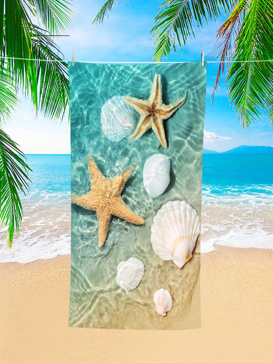 Experience luxury at the beach with our Luxe Starfish Shell <a href="https://canaryhouze.com/collections/towels" target="_blank" rel="noopener">Beach Towel</a>. Made with ultra-fine, highly absorbent material, it's perfect for travel, pool days, yoga, camping, and more. Available in various sizes for adults and children. Upgrade your beach experience now.