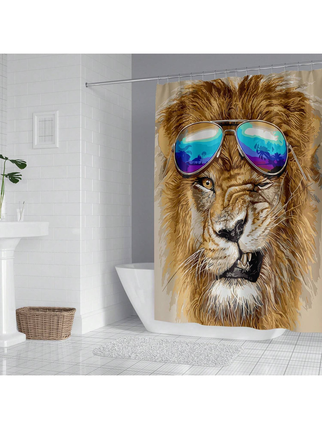 Upgrade your bathroom with the Golden Lion <a href="https://canaryhouze.com/collections/shower-curtain" target="_blank" rel="noopener">Shower Curtain</a>. This waterproof and decorative accessory features a stunning golden lion design, adding a touch of elegance to your daily routine. Enjoy the practical benefits of a shower curtain that keeps your bathroom dry while also serving as a stylish statement piece.