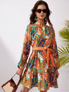 Elevate your style with Floral Elegance: Women's Long Sleeve Dress. This elegant dress features long sleeves and a beautiful floral design, perfect for any occasion. Its stylish design will make you stand out while feeling comfortable and confident. Add a touch of elegance to your wardrobe with this stunning dress.