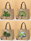 Get ready to hit the road or the mall in style with our Green Clover Monogram <a href="https://canaryhouze.com/collections/canvas-tote-bags" target="_blank" rel="noopener">Tote Bag</a> Set! This set includes a spacious tote bag and a convenient smaller bag, both adorned with a charming green clover monogram. Perfect for travelers and shoppers alike, this set makes the perfect holiday gift. Order now and elevate your on-the-go game!