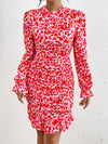 Heartfelt Style: Women's Full Heart Print Dress